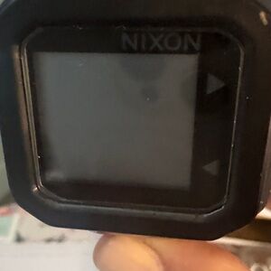 Nixon Midnight Black Digital Timepiece